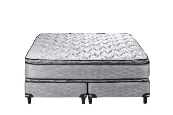 Juego Sommier Suavestar Superstar Pillow Queen 160X200