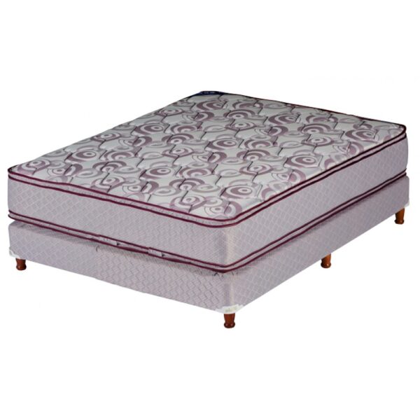 Juego Sommier Piero Domani Doble Pillow King 200x200