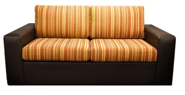 Sillon Sofa Clasico 2 cuerpos tela chenille / tapizado talampaya - Imagen 3