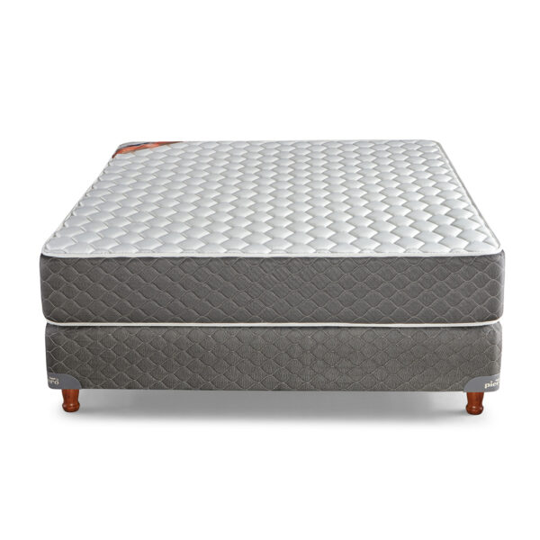 Juego Sommier Piero Foam Densidad 25kg 2 Plaza 140X190