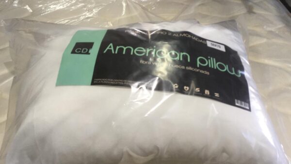 Pack x2 ! Almohada Cdi American Pillow Fibra Siliconadas 60x40 - Image 3