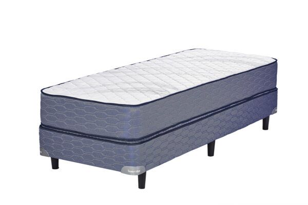 Juego Sommier Suavestar Floustar 1 1/2 Plaza 100x190 - Imagen 3