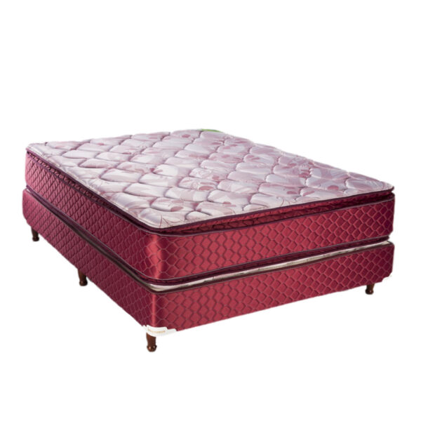 SOMMIER CARDIFF PILLOW RESORTE SUAVEGOM 140X190